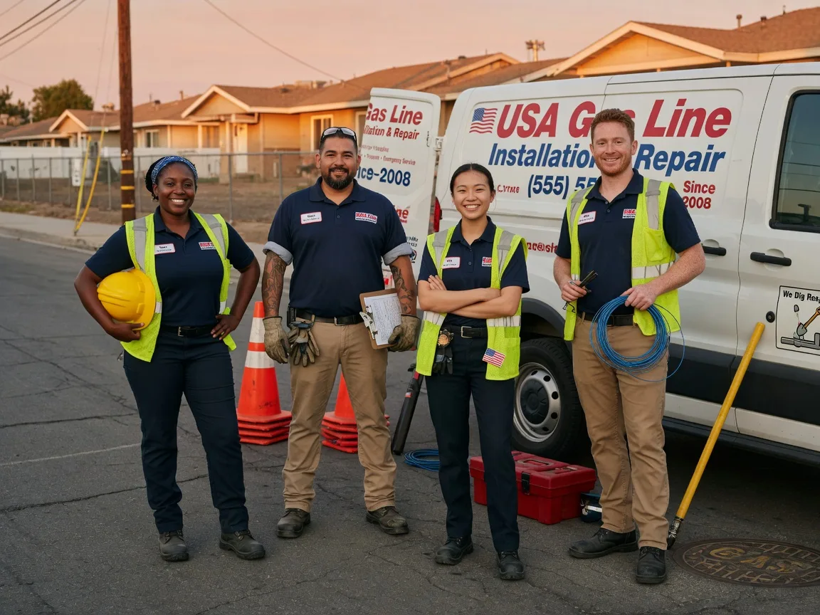 Gas Line Installation company in Tekoa, WA